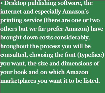 • Desktop publishing software, the